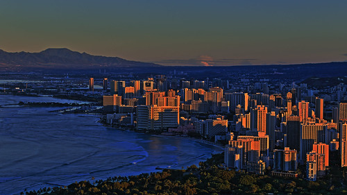 sunrise hawaii diamondhead