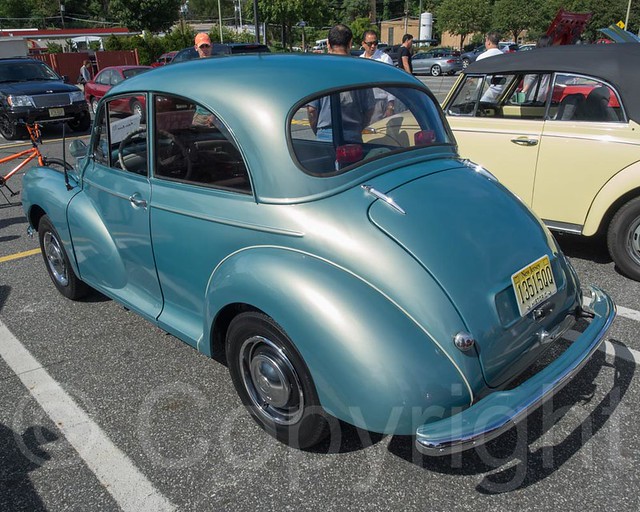 1967 Morris Minor, 2014 Edgewater Ford Assembly Plant Auto Show, New Jersey