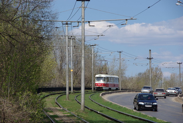 Samara tram Tatra T3SU