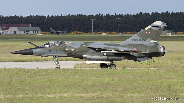 620 112-CT Mirage F1CR RAF Kinloss