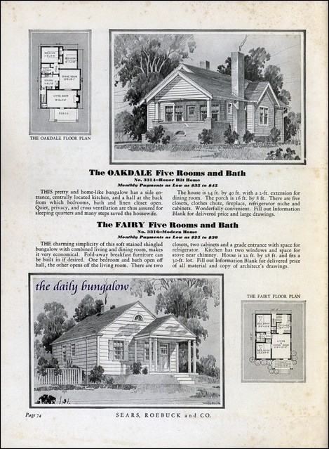 Homes of Today~Sears Kit Houses~1932