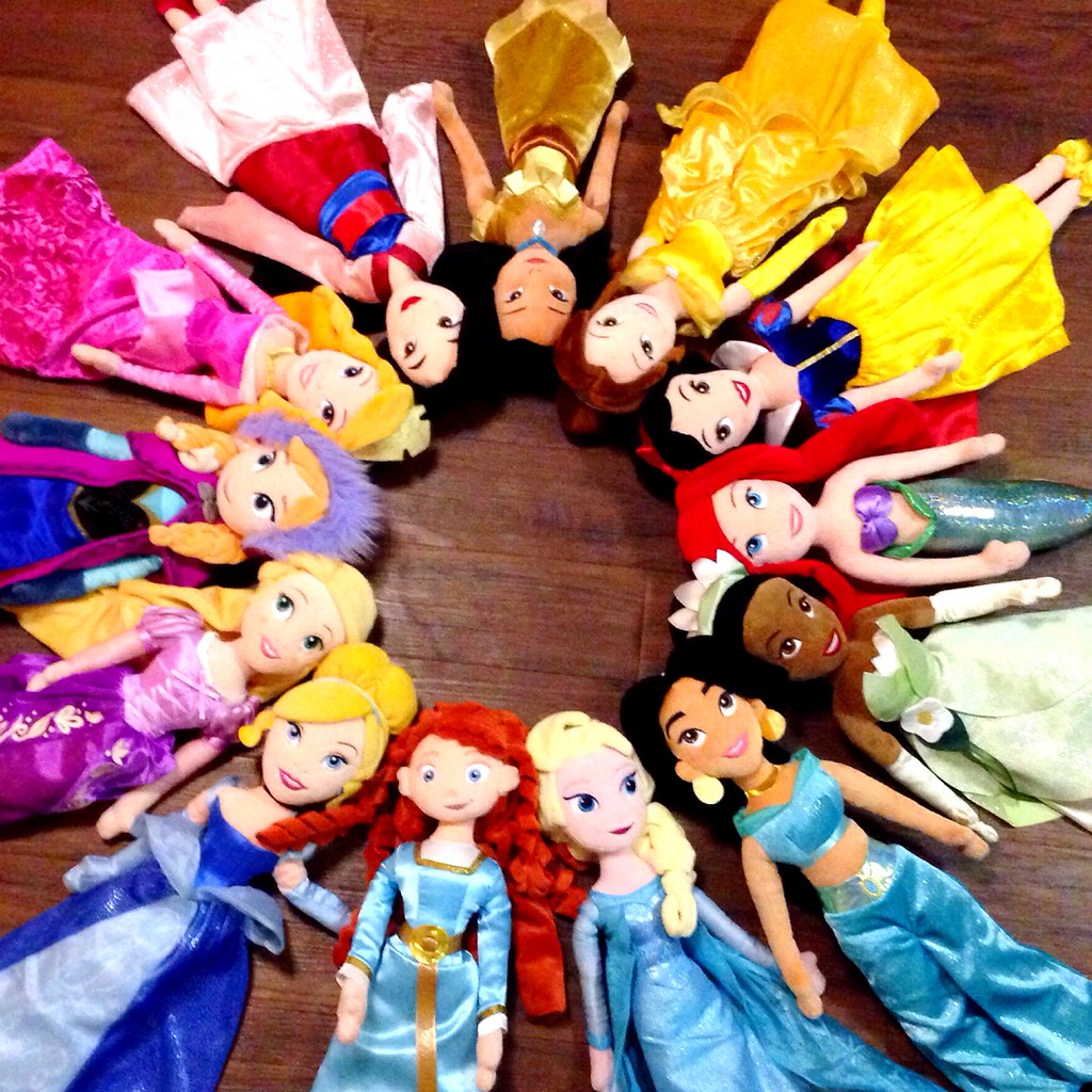 (Finally) Complete Disney Princess Plush Collection Flickr