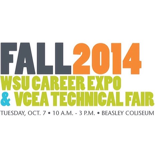 Dress sharp, bring your A game and head to Beasley for the #WSU Career Expo & Technical Fair! TODAY from 10-3! #GoCougs