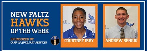 Congrats to Irby (WBB) & Seniuk (MBB), named CAS Hawks of the Week!