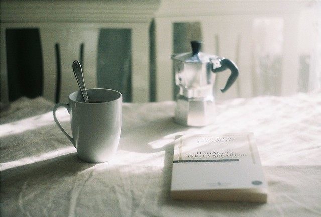 coffee and morning light