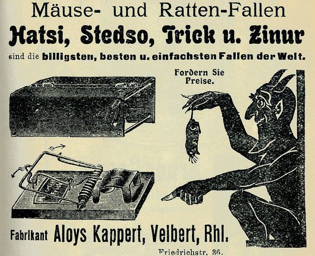 Werbung aus einem Handbuch für Eisenhändler 1912 Bild 5.18
