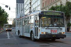 MUNI Trolleybus No. 5416 - San Francisco