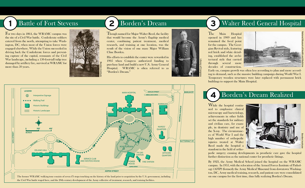 Walter Reed Zone Map Former Walter Reed Army Medical Center Walking Tour, Rear … | Flickr