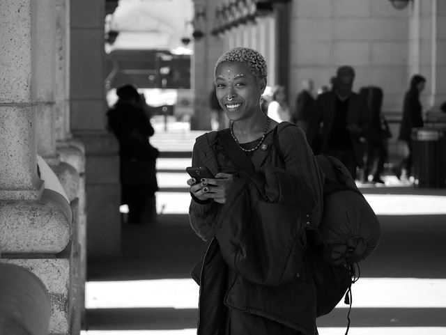 Woman at Union Station. Washington DC