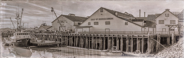 Scenes from Steveston, Gulf of Georgia Cannery National Historic Site (Vancouver BC, Canada)