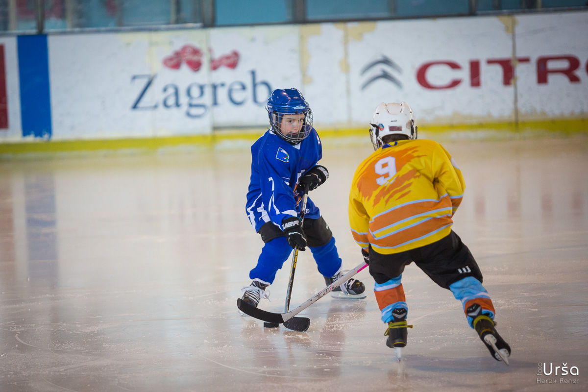 13. odprto prvenstvo Zagreba v hokeju na ledu U8 in U10 (1.dan)