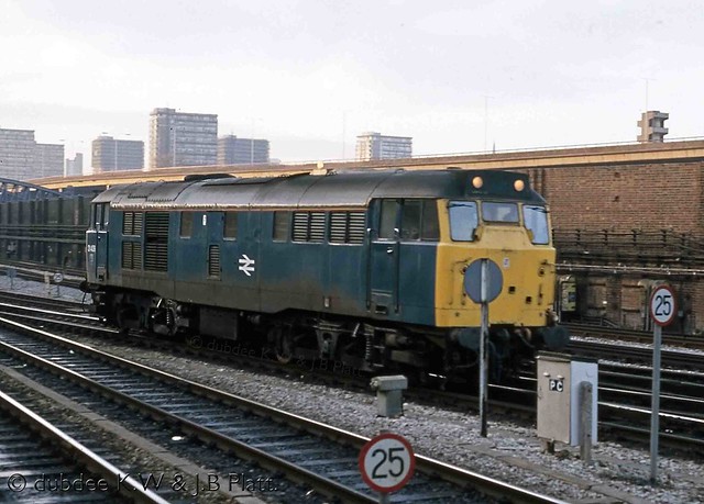 22-11-88 Class 31 31409 at Paddington