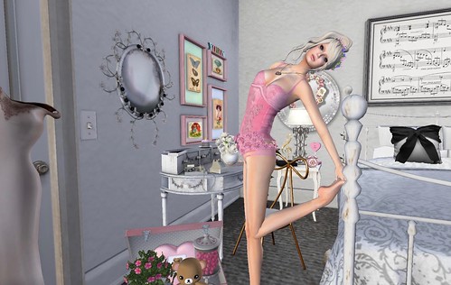 Blacklace Lingerie -Lady Amalthea (Group Gift) | by Hidden Gems in Second Life (Interior Designer)