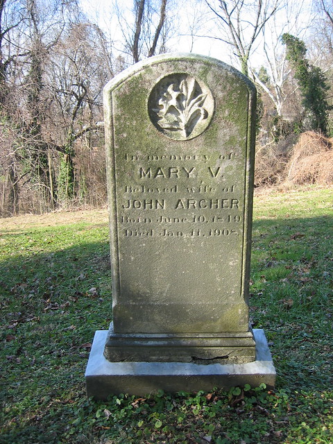 Mary V. Archer, 1819-1908