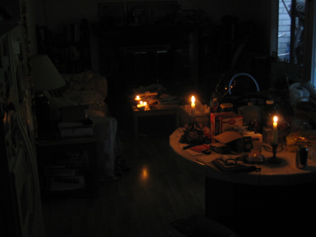 Power Outage, It' sad when the power goes out and I realize…