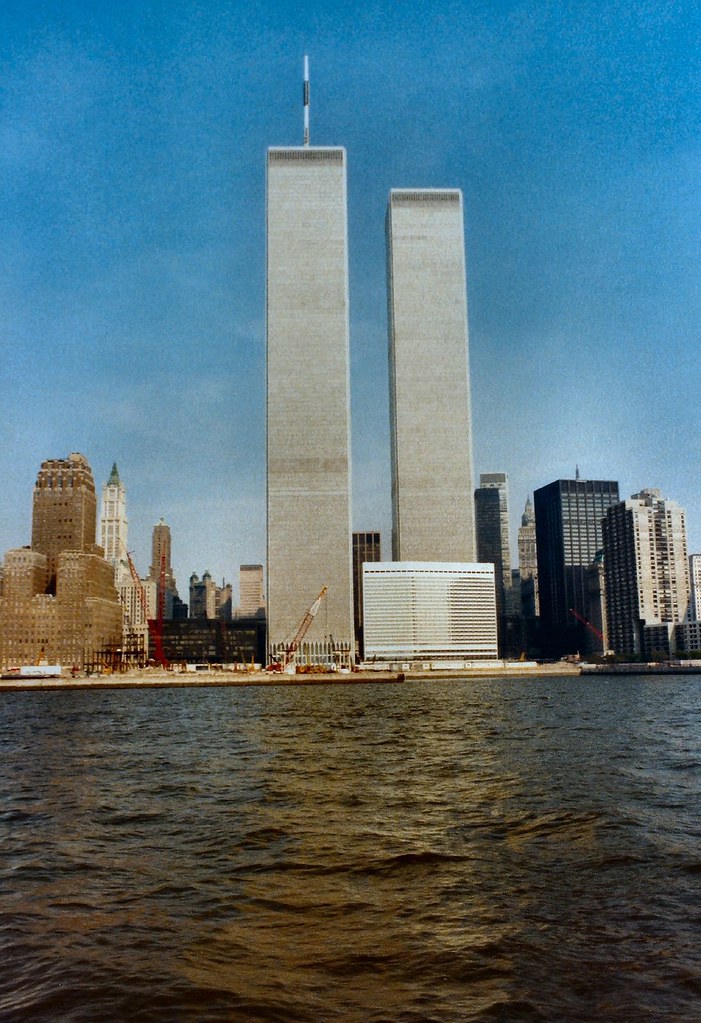 WTC pre WFC 1984 from boat Hudson NYC | Once the World Finan… | Flickr