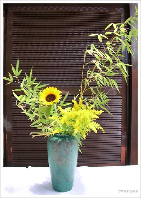 Ikebana & Sunflower