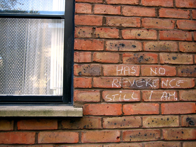 Chalk Graffiti, Notting Hill