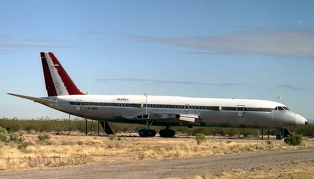 Convair 880, Marana, Arizona, 1990