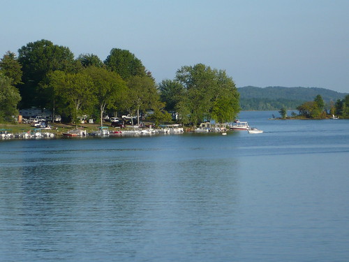blue ohio lake water boats senecalake