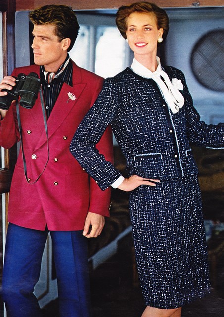 1981 - Chanel for her and Smalto for him