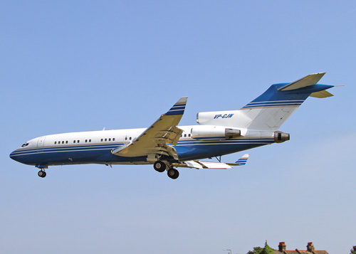 VP-CJN Boeing 727-76 'Starling Aviation'