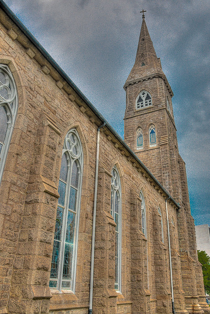 Cathedral of St. Mary's, Fall River, Mass. HDR