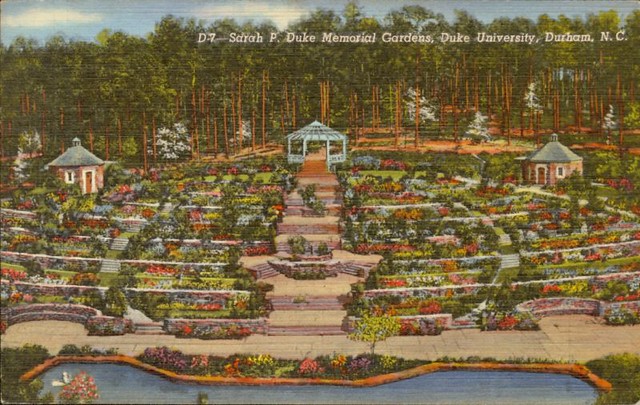 Sarah P Duke Gardens 1942 Postmark December 1 1942 Mes Flickr