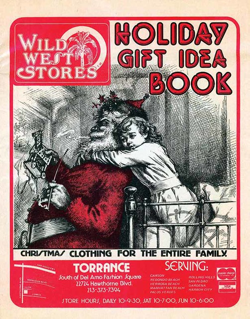 Wild West Stores holiday flyer cover | This Torrance, Califo… | Flickr