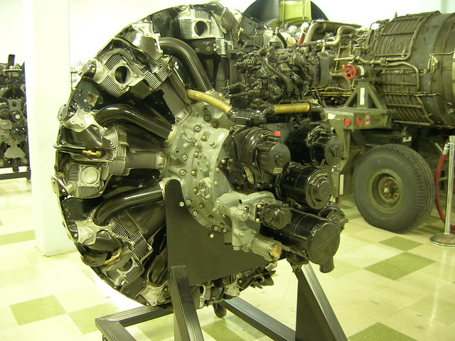 Wright R-1820 12 Cylinder Engine 2 - a photo on Flickriver