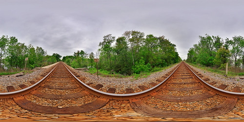 railroad travel panorama florida traintracks immersive railways hdr 360x180 360° csx sigma1020mm hugin equirectangular perfectpanoramas enfuse
