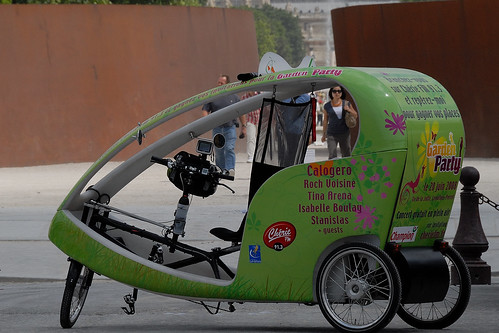 The Paris taxi | Seen in Paris, France. This is a 