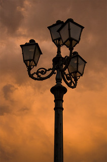 Palazzolo Acreide. Lampione