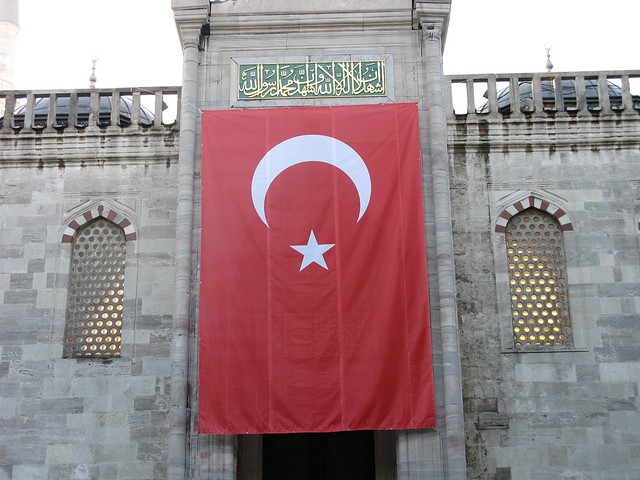 la bandera turca