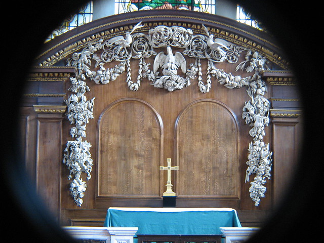 The altar at St. James's