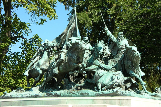 Ulysses S. Grant Memorial Cavalry Statue