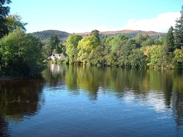 River Oich at Loch Ness - Fort Augustus - Scotland