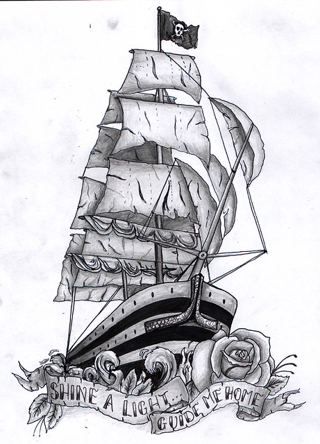 Dragon Tattoo  Traditional Ship Tattoo Designed and  Facebook