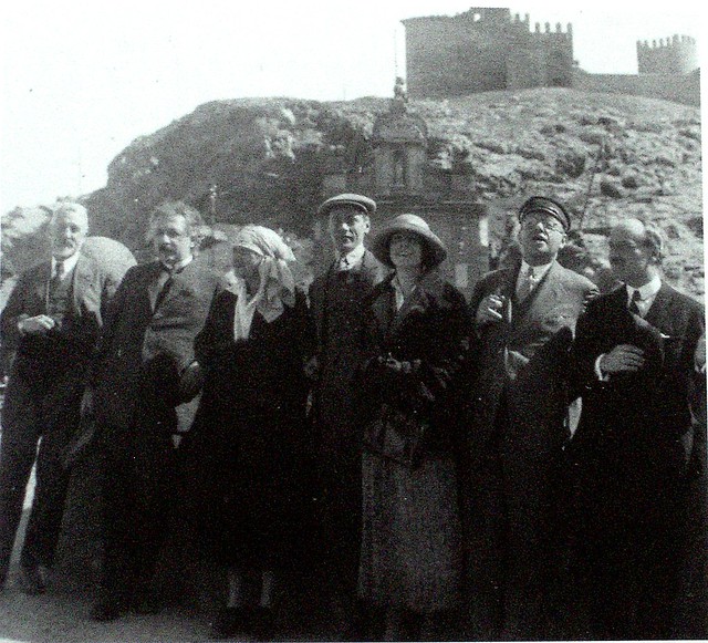 Albert Einstein en Toledo, 6 de marzo de 1923. Fundación Ortega y Gasset.