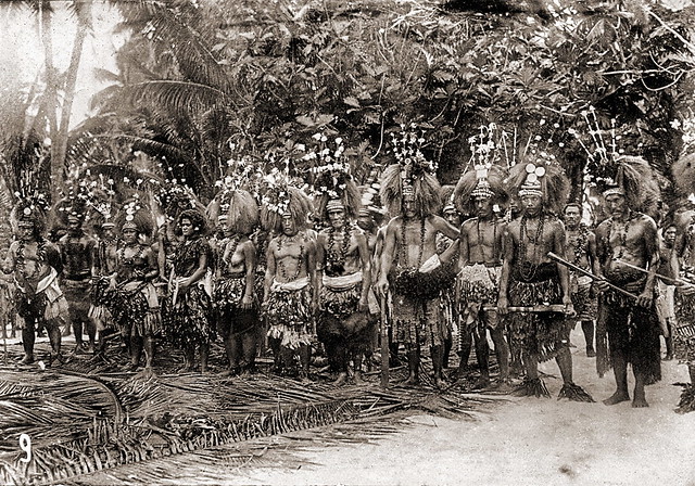 Samoan Warriors / ca. 1900