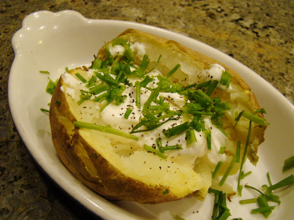 Baked Potato | Side Order, Tom&amp;#39;s Dinner | Vegan Feast Catering | Flickr