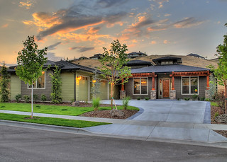 HDR Evening House