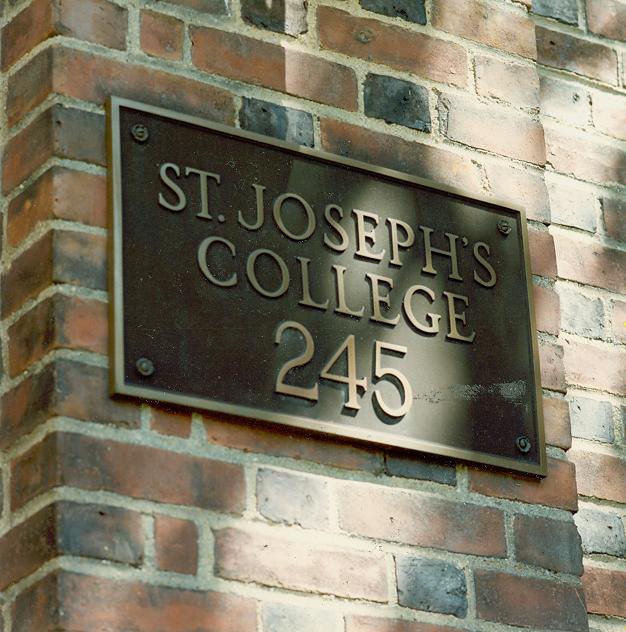 Building 245 (01) - Color photograph of the sign on 245