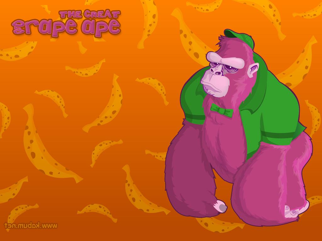 Hanna Barbera Wallpaper Series: Grape Ape | 1st of many wall… | Flickr