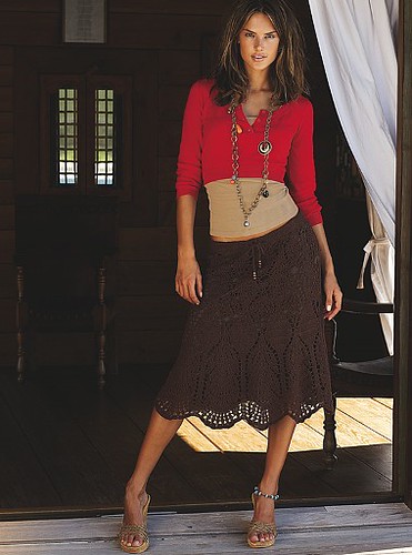 Victorias Secret Crochet Skirt - The original | Panterochka | Flickr