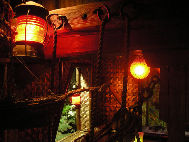 Molokai Bar Detail, Mai Kai Restaurant