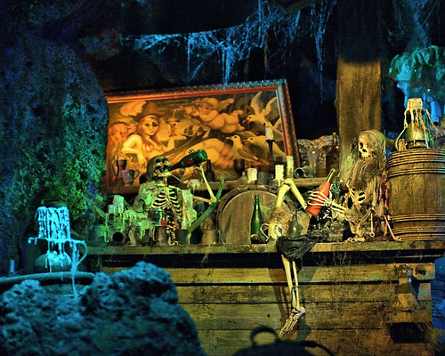 Disney - 13 Nights of Halloween - Drunken Skeleton Pirates by Express Monorail