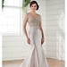 Essense of Australia Formal Wedding Dress With Beaded And Long Train Style D2294