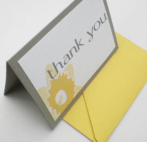 Daffodil Thank You Card | by P.S. Paper Goods