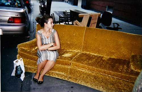 lucy on a couch